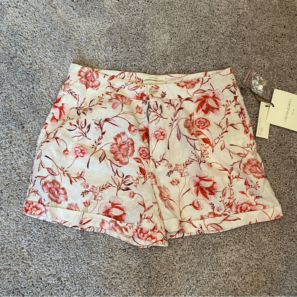 Cynthia Rowley Floral Print Women's Shorts Size 6